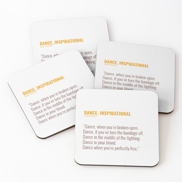 Item preview, Djalâl ad Dîn Rûmî, Insprational Quotes about Dancing designed and sold by Studio TANFF.