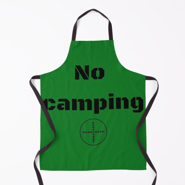 Item preview, No Camping - Gamer life design designed and sold by Witfulwisdom.