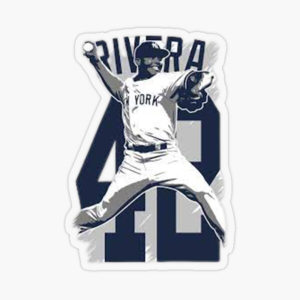 Mariano Rivera Back-To Sticker for Sale by RatTrapTees