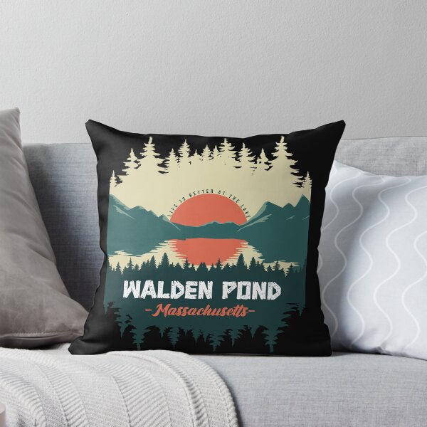 Item preview, Retro Walden Pond Massachusetts designed and sold by Friday NightCo.
