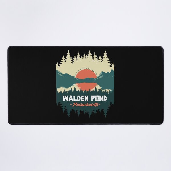 Item preview, Retro Walden Pond Massachusetts designed and sold by Friday NightCo.