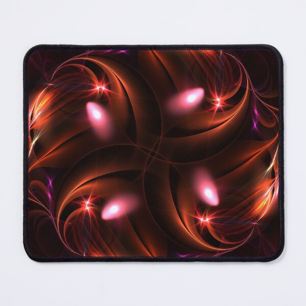 Item preview, Red Light Lumiere Swirl | Fractal Art designed and sold by Brian Kroijer.