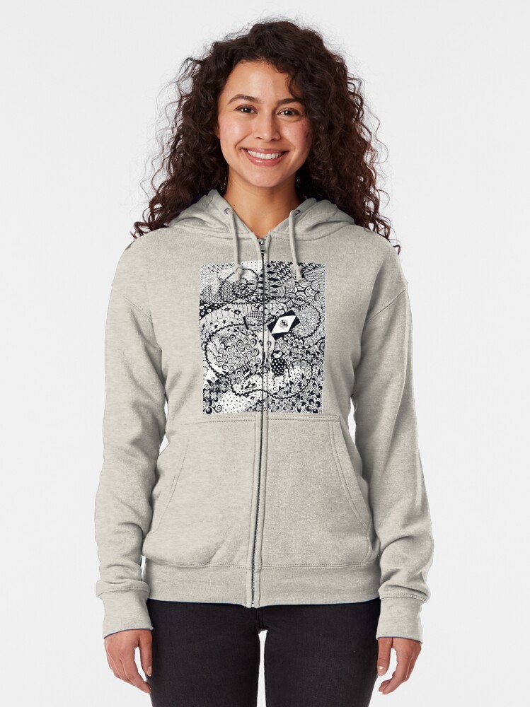 long tail hoodie