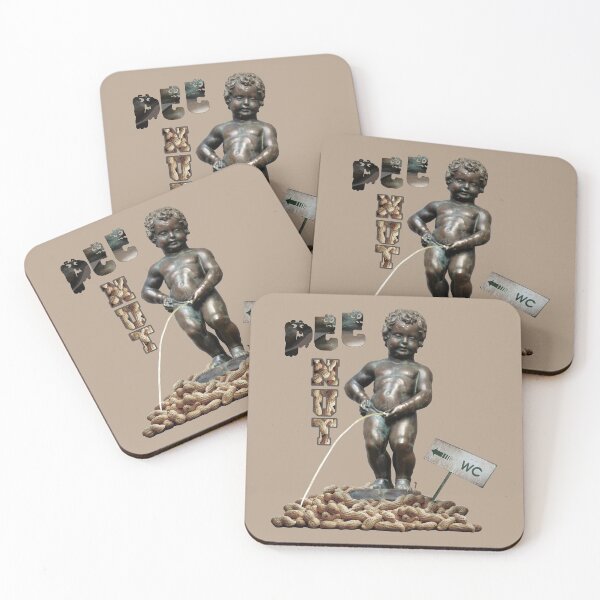 Item preview, Peenut , Pee Nut , Pee-Nut , Little Pissing Man Manneken Pis Above Peanuts WC designed and sold by koreatvtea.