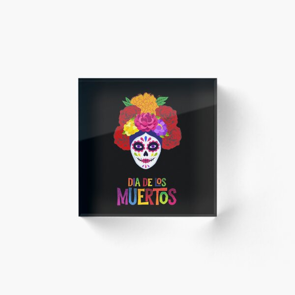 Item preview, Colorful Dia de los Muertos, Sugar Skull, Floral designed and sold by Finding Balance.