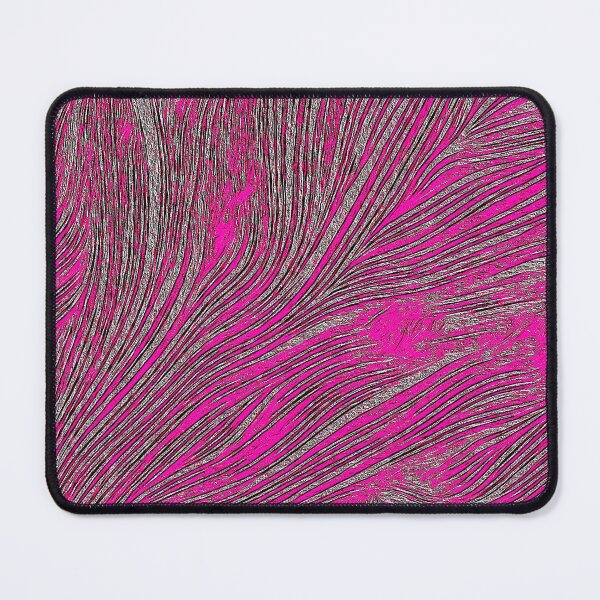 Item preview, Fuchsia Shimmer Stripes designed and sold by fatenanwar.