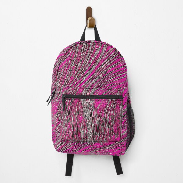 Item preview, Fuchsia Shimmer Stripes designed and sold by fatenanwar.