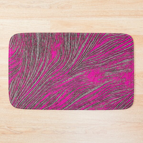 Item preview, Fuchsia Shimmer Stripes designed and sold by fatenanwar.