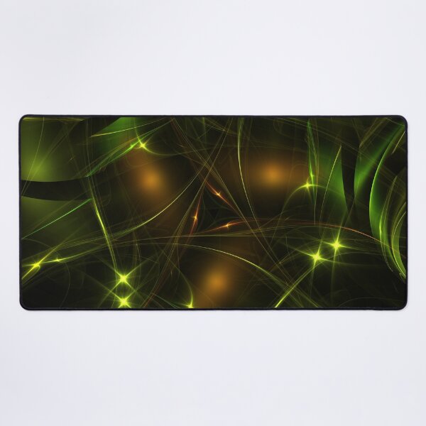 Item preview, Green Light Wave | Fractal Art designed and sold by Brian Kroijer.