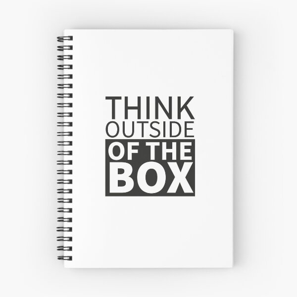 Item preview, THINK OUTSIDE OF THE BOX designed and sold by Cclikdesign.