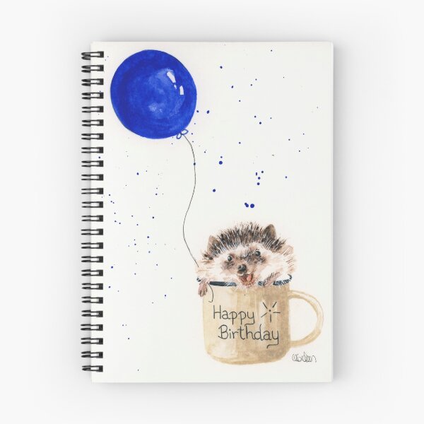 Item preview, Happy Hedgehog designed and sold by BklynArtLab.