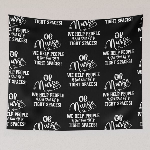 Item preview, OB Nurse Crew - OBGYN Nursing - Obstetrical Nurse - Labor Delivery Nurse designed and sold by BestUncommonTee.