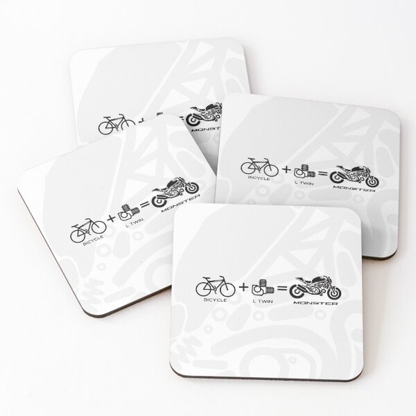 Item preview, Bicycle + L-Twin = Monster, Design Math for the Real Bikers designed and sold by etoide.