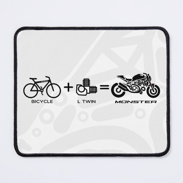 Item preview, Bicycle + L-Twin = Monster, Design Math for the Real Bikers designed and sold by etoide.