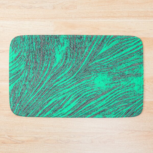 Item preview, Aqua Shimmer Stripes designed and sold by fatenanwar.