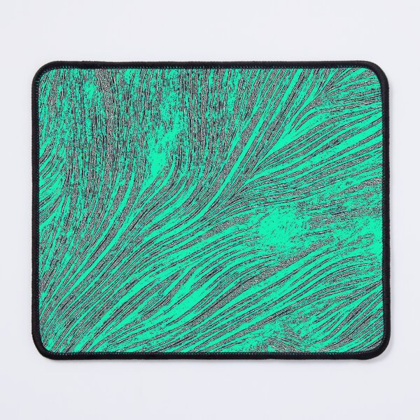 Item preview, Aqua Shimmer Stripes designed and sold by fatenanwar.
