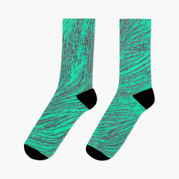 Item preview, Aqua Shimmer Stripes designed and sold by fatenanwar.