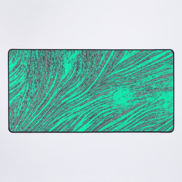 Item preview, Aqua Shimmer Stripes designed and sold by fatenanwar.