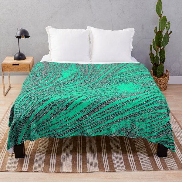 Item preview, Aqua Shimmer Stripes designed and sold by fatenanwar.