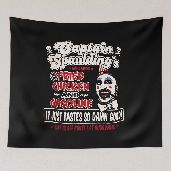 Item preview, Captain Spaulding Fried Chicken and Gasoline.png designed and sold by shopMACFLOXS.