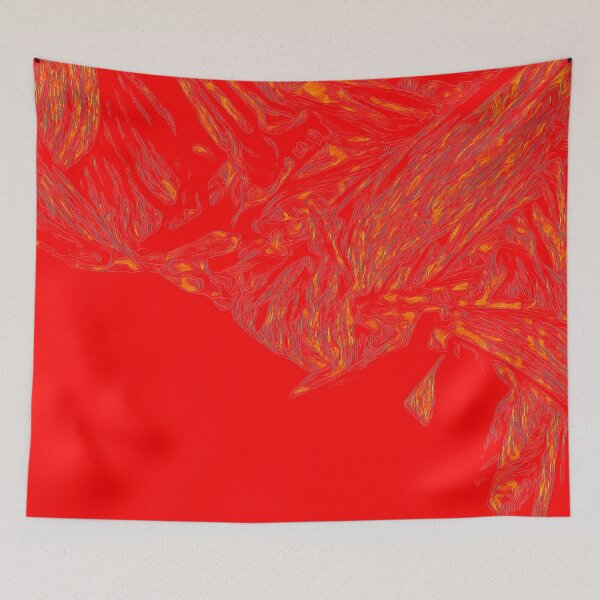 Item preview, Shadow Botanical Curtain designed and sold by fatenanwar.
