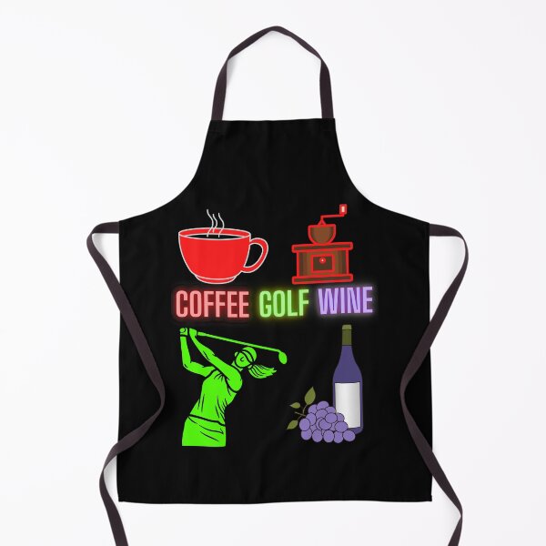 Item preview, Coffee Golf Wine designed and sold by WoodburyLake.
