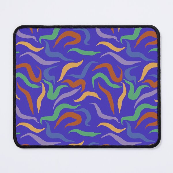 Item preview, Creature color Worms Blue background designed and sold by Miranda Benson.
