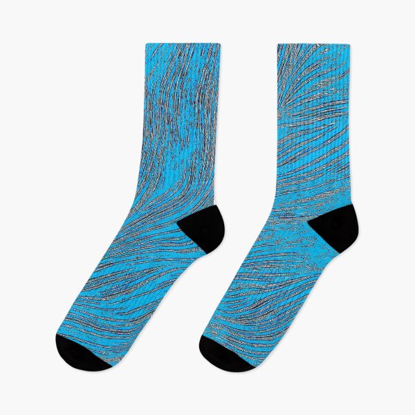 Item preview, Turquoise Shimmer Stripes designed and sold by fatenanwar.