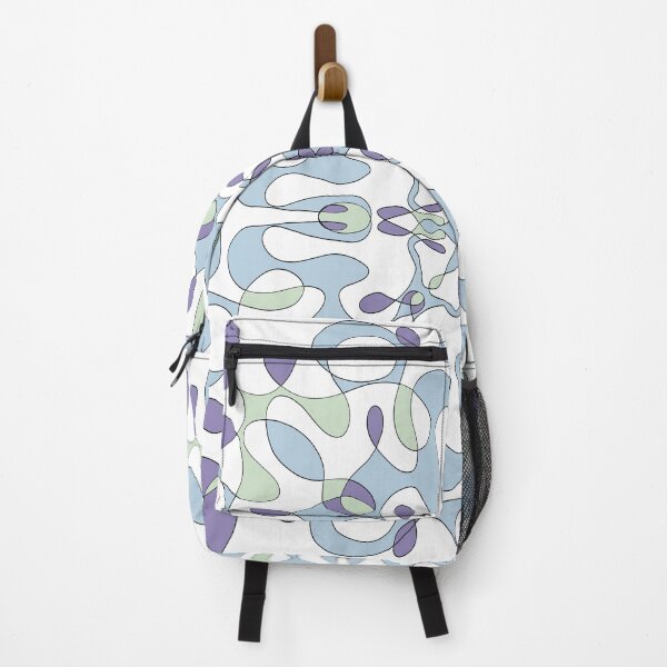 Item preview, Geometric purple, green, and blue design. designed and sold by PaintingsByKF.