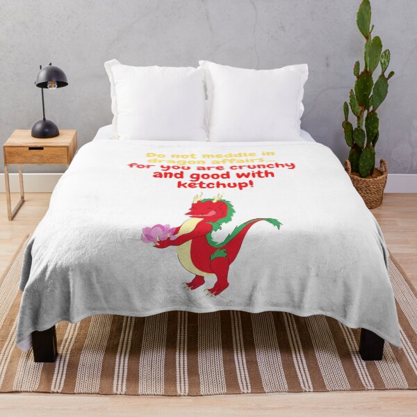 Item preview, Do not meddle in dragon affairs for you are crunchy and good with ketchup! designed and sold by CheryleaDesigns.