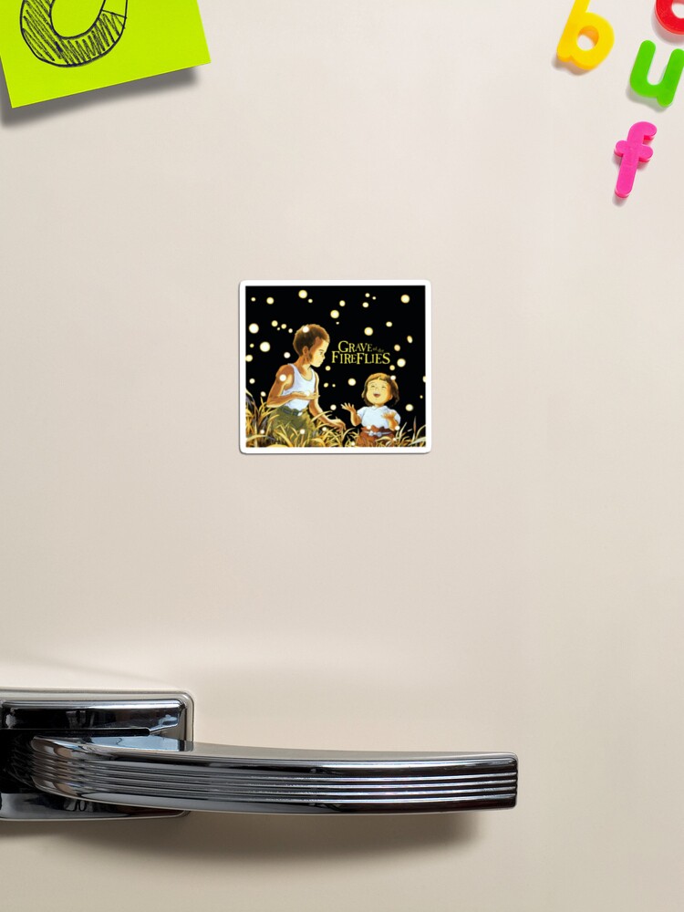 Grave of The Fireflies Scene with Logo Poster for Sale by SillyFun