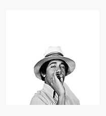 Lámina fotográfica obama