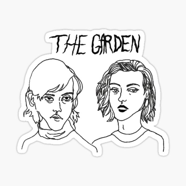 the garden band classic  Sticker