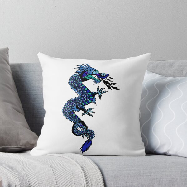 Item preview, Blue Chinese dragon design designed and sold by KaisPrints.