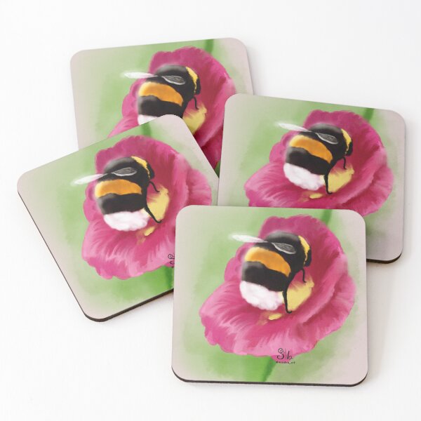 Item preview, Bumblebee in a flower designed and sold by acsalva.