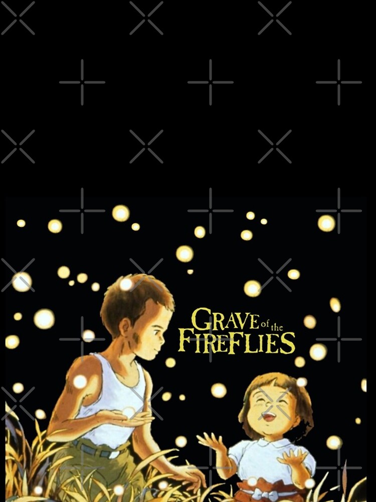 Grave of The Fireflies Scene with Logo Poster for Sale by SillyFun