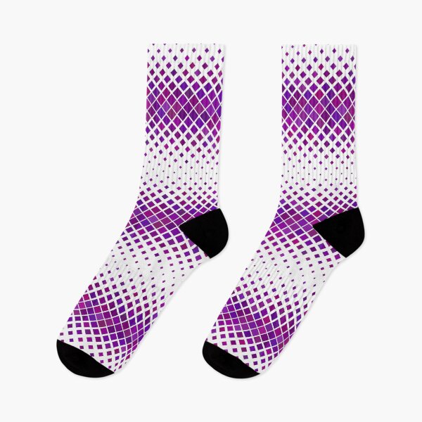 Item preview, Purple Plum Geometric Halftone Dots Pattern Design designed and sold by adriana-holmes.