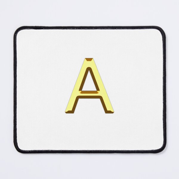 Item preview, Gold Alphabet A designed and sold by If-Art.