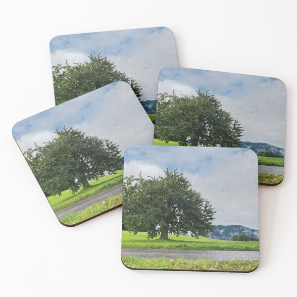 Item preview, Lonely tree. Beautiful mountains landscape in Switzerland Alps. designed and sold by anytka.