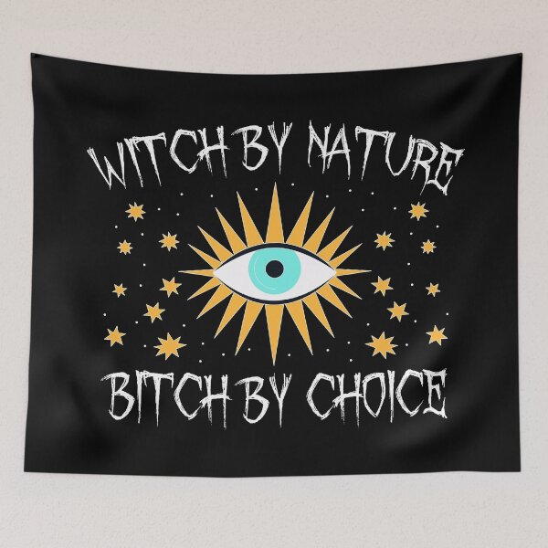 Item preview, Witch by nature bitch by choice, funny bitch sayings designed and sold by thepeaceful90.