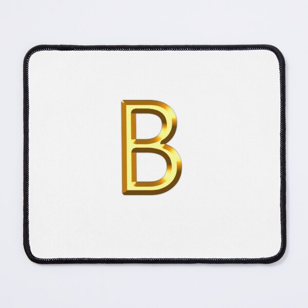 Item preview, Gold alphabets B designed and sold by If-Art.