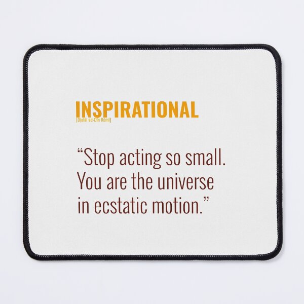 Item preview, Djalâl ad Dîn Rûmî, Insprational Quotes designed and sold by Studio TANFF.