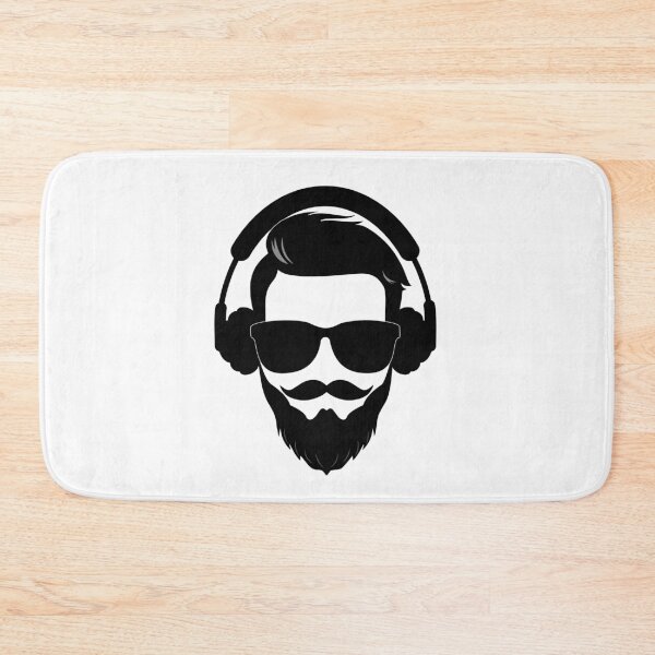 Item preview, Beard Man  Put on the Headphone designed and sold by Chamika69.