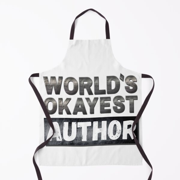 Item preview, World's Okayest Author, Vintage Grunge designed and sold by ACC .