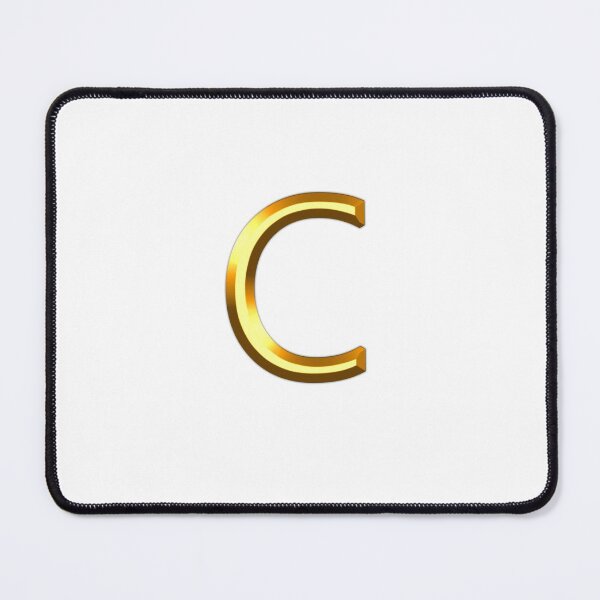 Item preview, Gold Alphabet C designed and sold by If-Art.