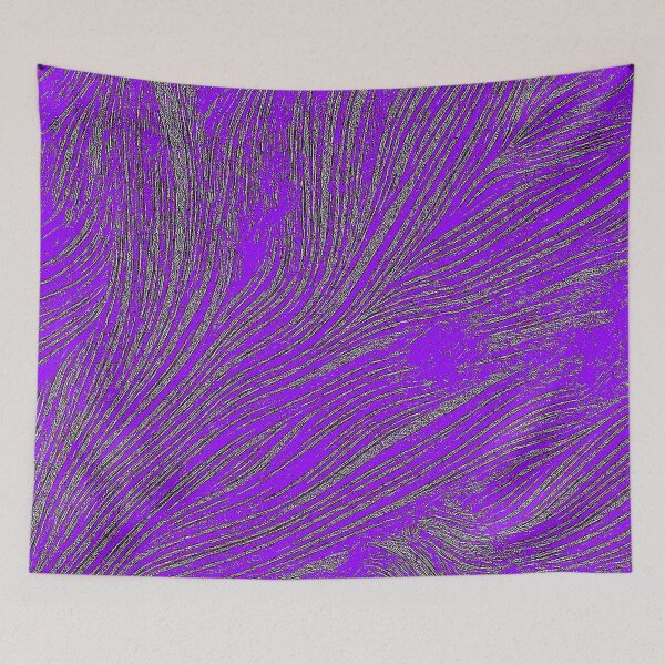 Item preview, Purple Shimmer Stripes designed and sold by fatenanwar.