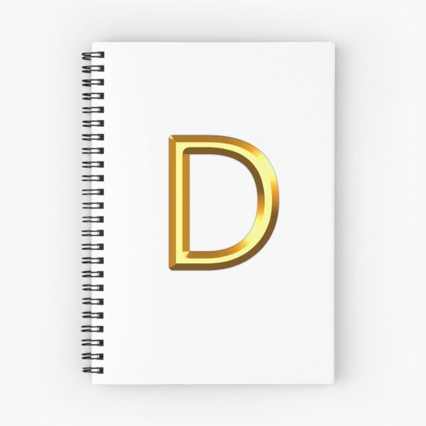 Item preview, Gold Alphabet D designed and sold by If-Art.