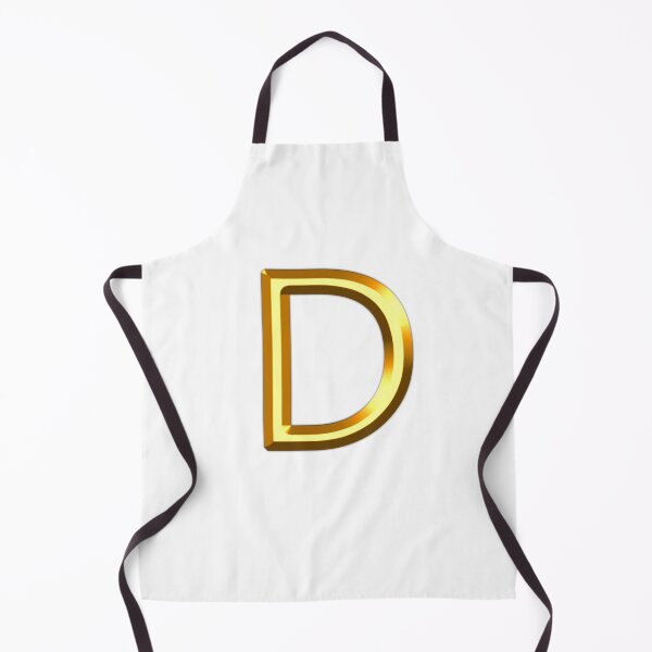 Item preview, Gold Alphabet D designed and sold by If-Art.