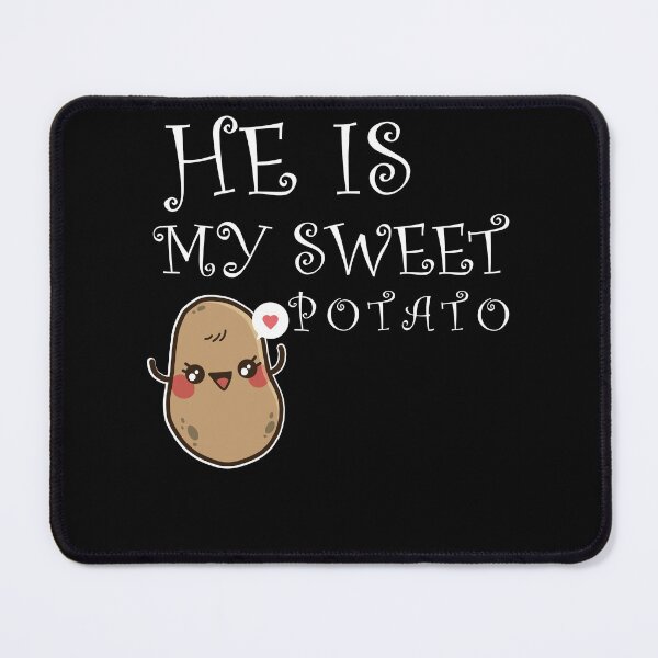 Item preview, He's My Sweet Potato-Thanksgiving Couple designed and sold by Club7Studios.
