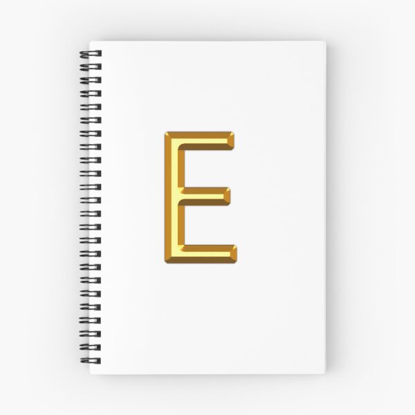 Item preview, Gold Alphabet E designed and sold by If-Art.
